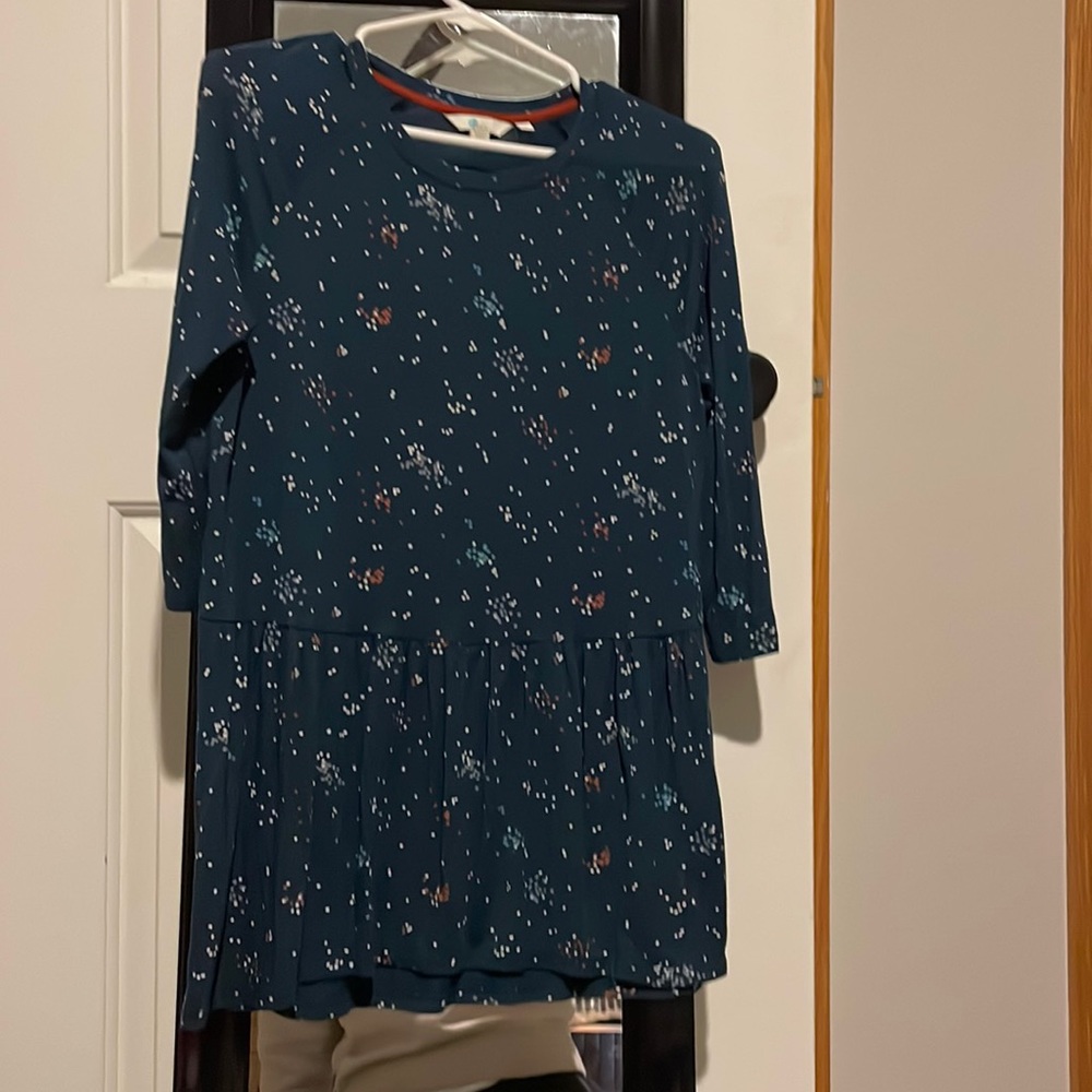 Boden green shirt.